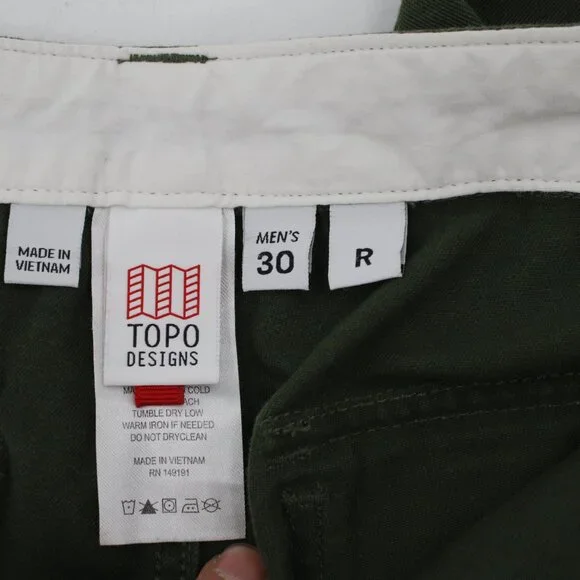 Topo Designs Green Chinos - Picture 11 of 13